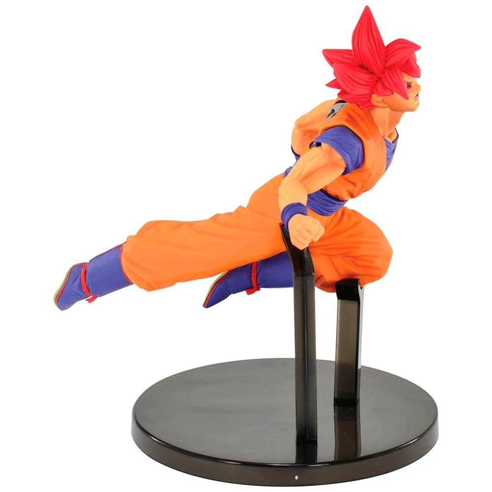 Boneco Goku Super Saiyajin Deus Azul - Dragon Ball Z em Promoção